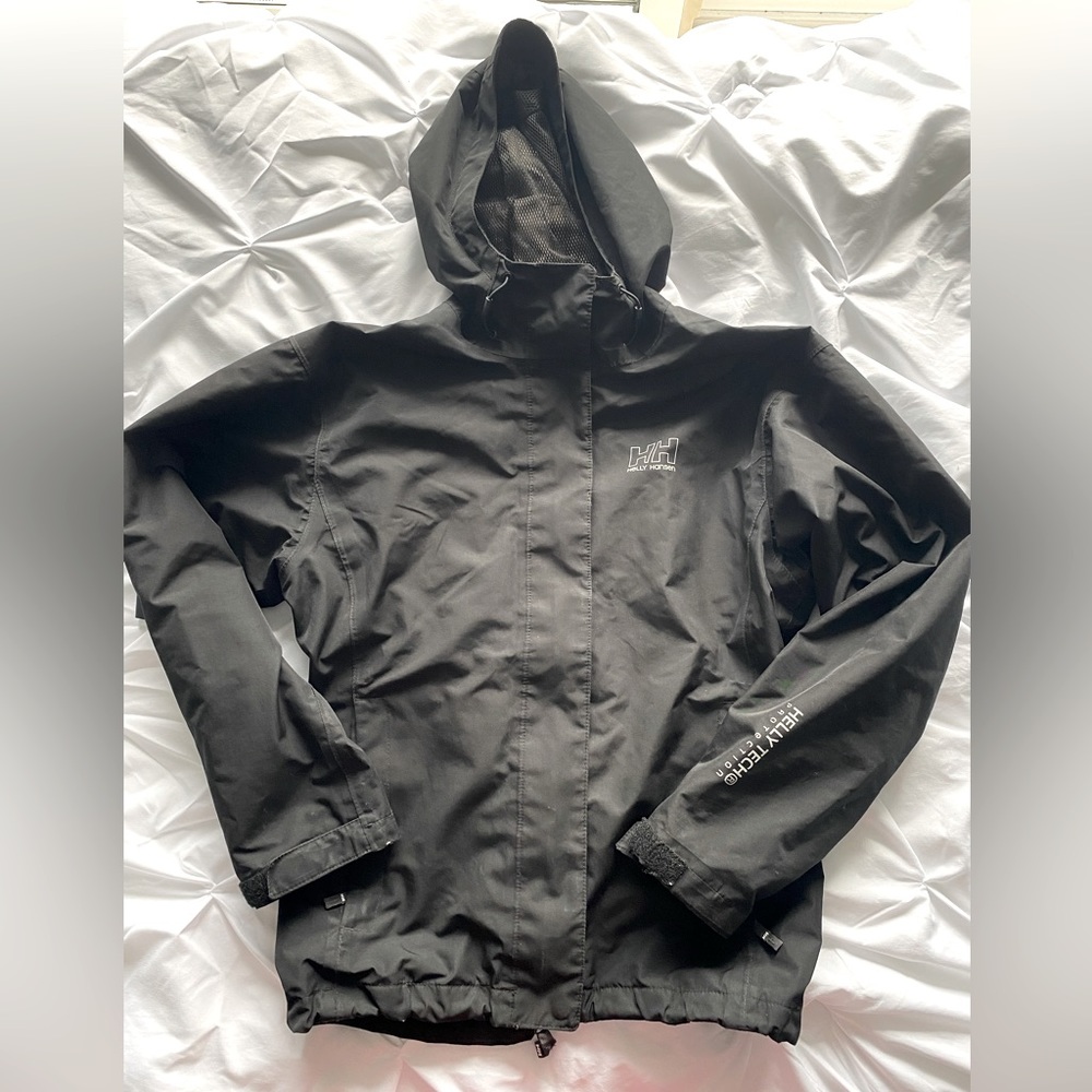 Helly Hansen rain jacket.
